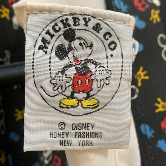 BNWOT Vintage Disney Mickey Mouse Tote / Shoulder Bag - Picture 8 of 9